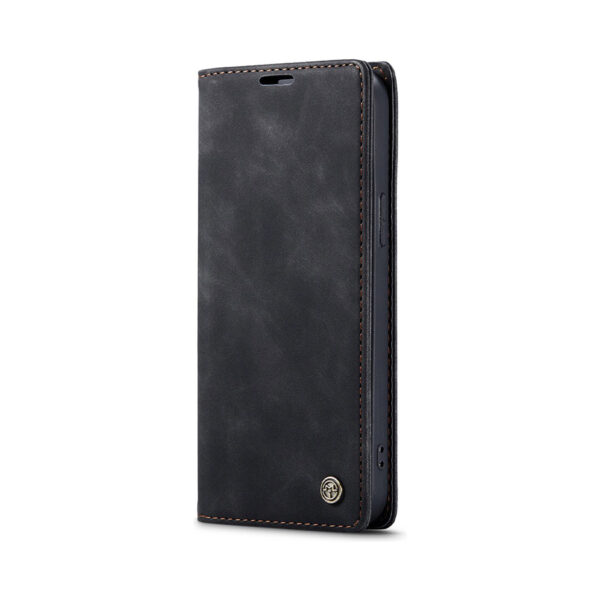 iPhone Deluxe Boekhoesje Zwart - iPhone 16