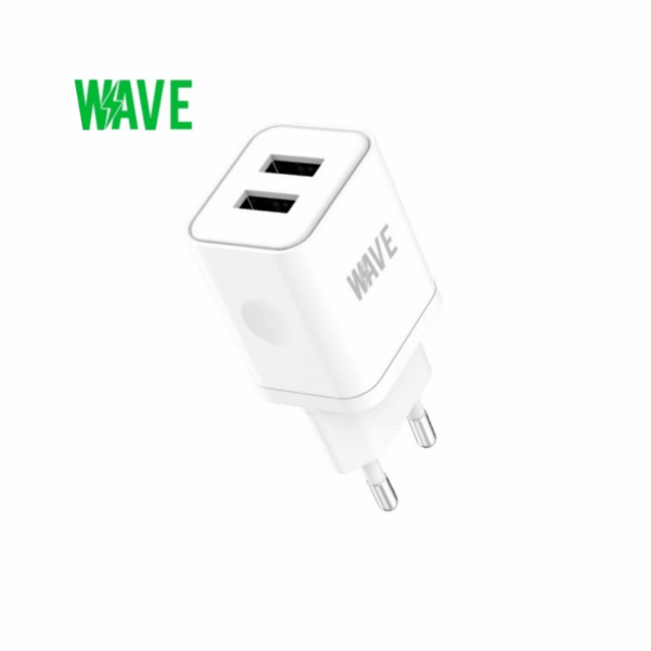 Wave Duo USB-A Adapter 2.1A