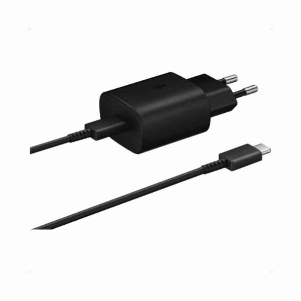 Samsung Oplader 15W + USB C Kabel - Zwart