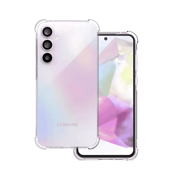Samsung A Series Anti Shock Achterkant Hoesje Transparant - Galaxy A36