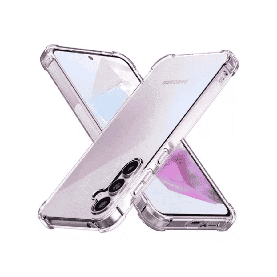 Samsung A Series Anti Shock Achterkant Hoesje Transparant - Afbeelding 4
